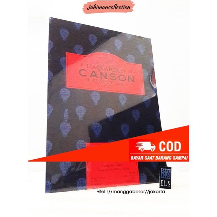 

✨ BISA COD ✨ Canson Heritage Hot Pressed