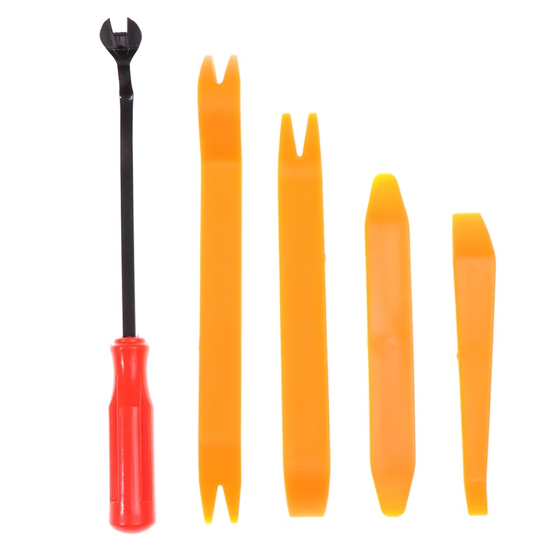 Ygrette - 5PCS Oauee Pengungkit Panel Mobil Car Removal Pry Trim Tool DOOR TRIM CUKIT ALAT LEPAS DASHBOARD PANEL PINTU BUMPER BAUT BODY MOBIL