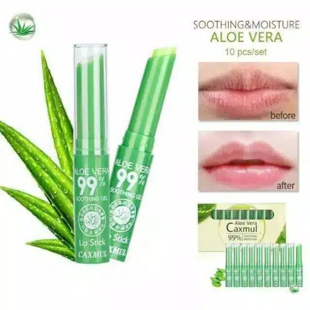 LIPSTIK CAXMUL ALOEVERA 99% ecer