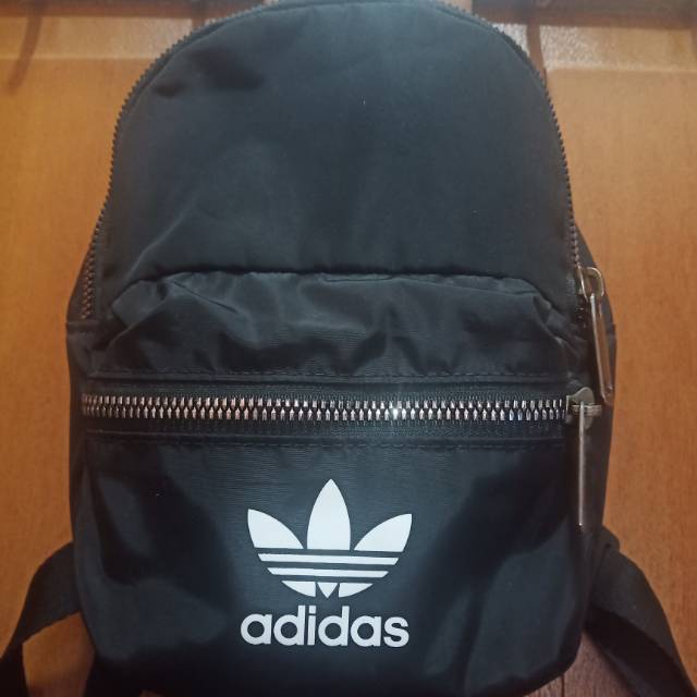 adidas backpack mini bag tas black hitam ori original preloved second