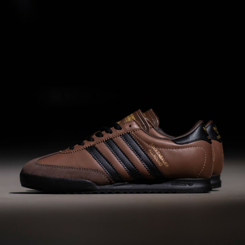 ADIDAS BECKENBAUER BROWN TRAINERS ORIGINAL 100% - SEPATU PRIA - SEPATU ADIDAS ORIGINAL 100% - SEPATU