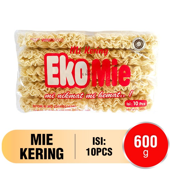 

EkoMie Mie Instan Kering isi 10 pcs 600 gr