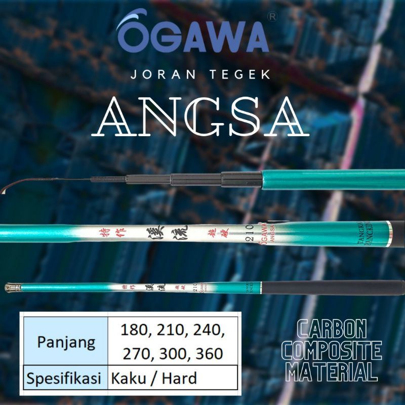JORAN TEGEK OGAWA ANGSA 180 210 240 270 300 360 CARBON KAKU
