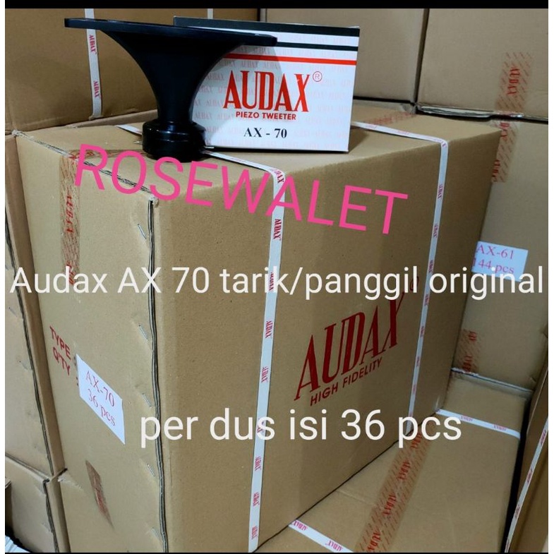 AUDAX AX 70 (PER DUS) TARIK/PANGGIL ORIGINAL