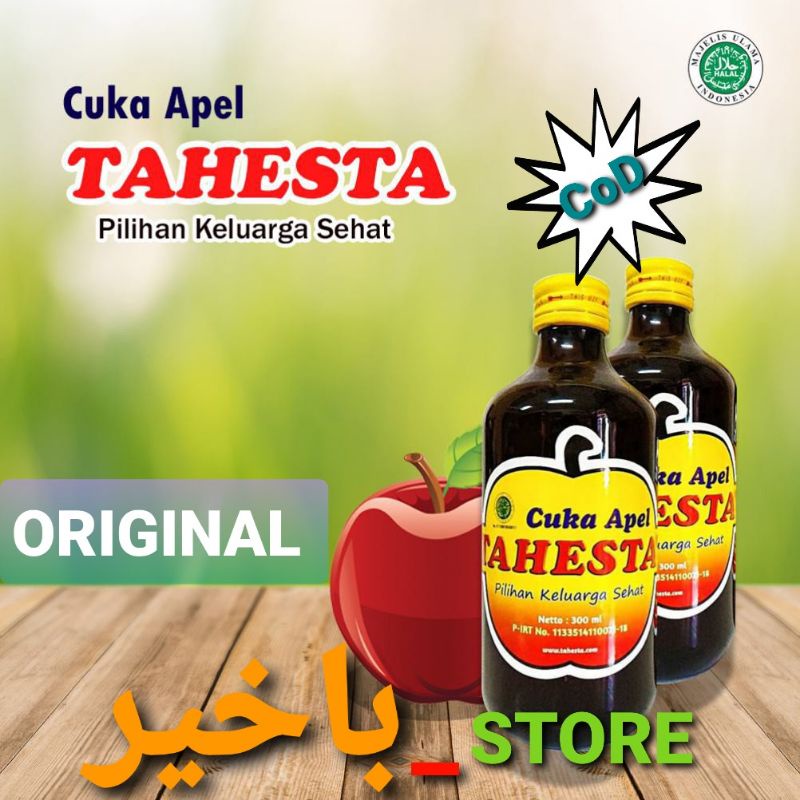 

tahesta cuka apel 300ml