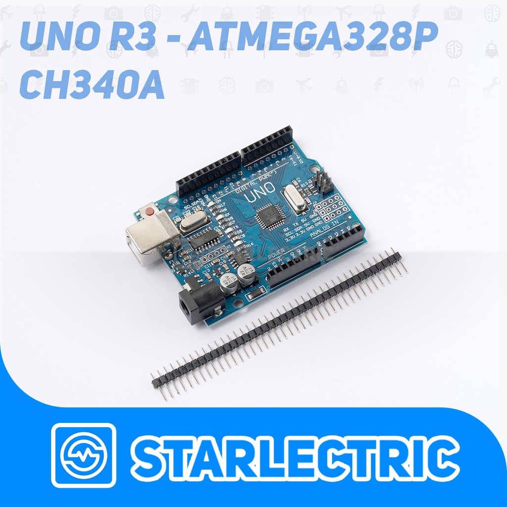 Uno R3 - Arduino Uno Complatible Atmega328p CH340