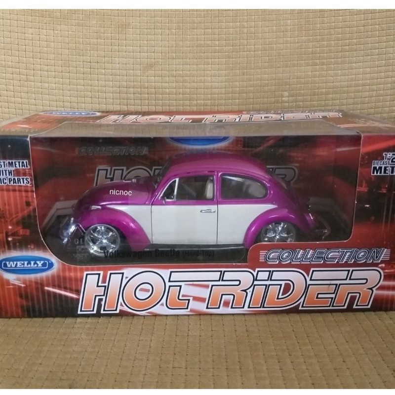 Diecast Welly Hot Rider VW beetle / VW Kodok