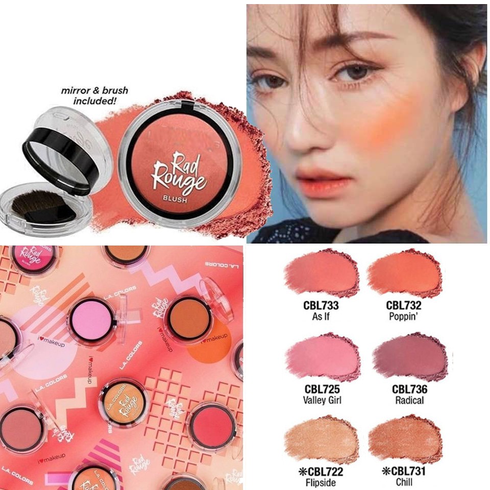 BLUSH ON PEMERAH PIPI ROUGE BLUSH BY L COLORS