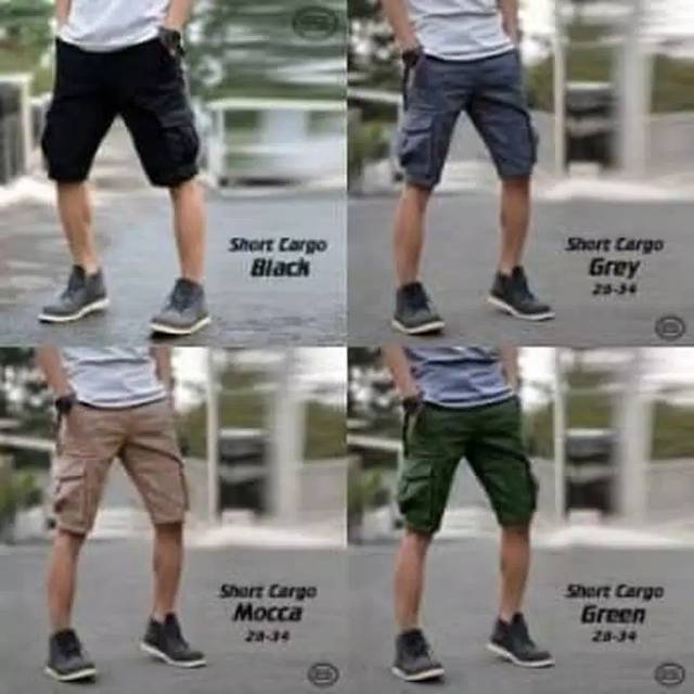 Celana pria kargo kempol
