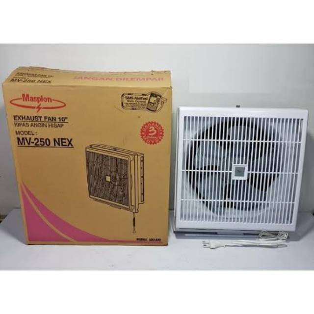 MASPION MV-250 NEX Exhaust Fan Dinding Tembok- Kipas Angin Ventilasi