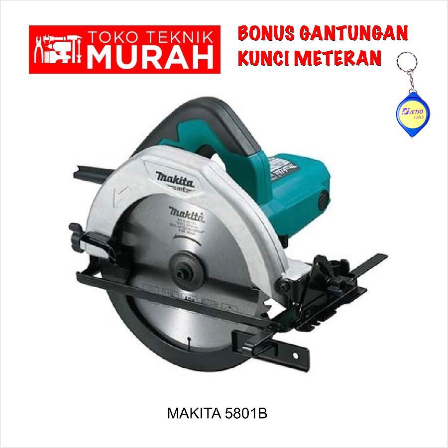 Makita M5801B Mesin Potong Kayu Circle M5801 B Circular Saw 7&quot; M 5801