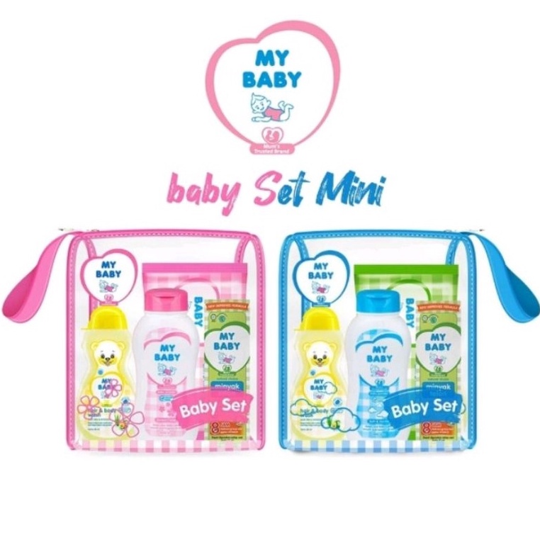 GIFT SET - MINI TRAVEL PACK Perlengkapan mandi untuk bayi atau anak