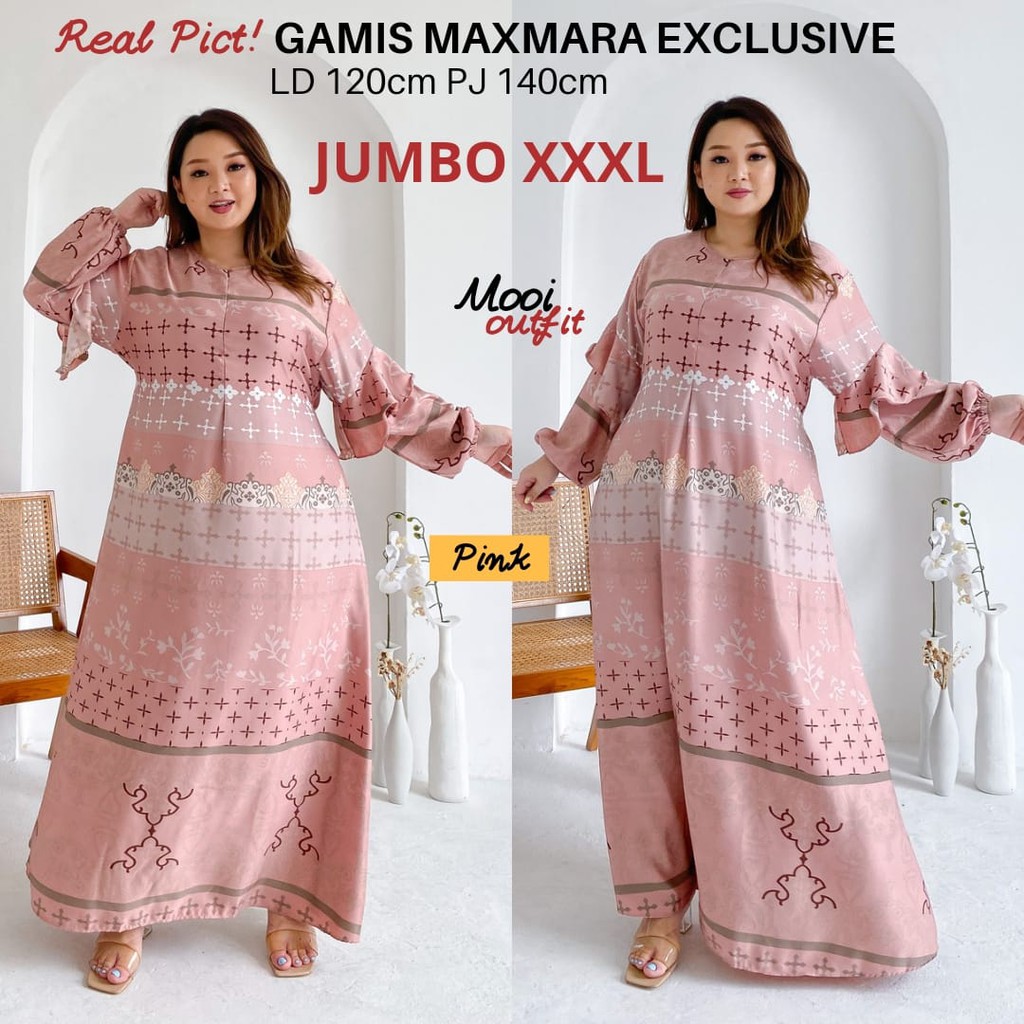 Gamis Jumbo Ld 120 Terbaru Dan Kekinian Murah - Gamis Kondangan Jumbo - Gamis Lebaran 2022 Model Gamis Terbaru Jumbo