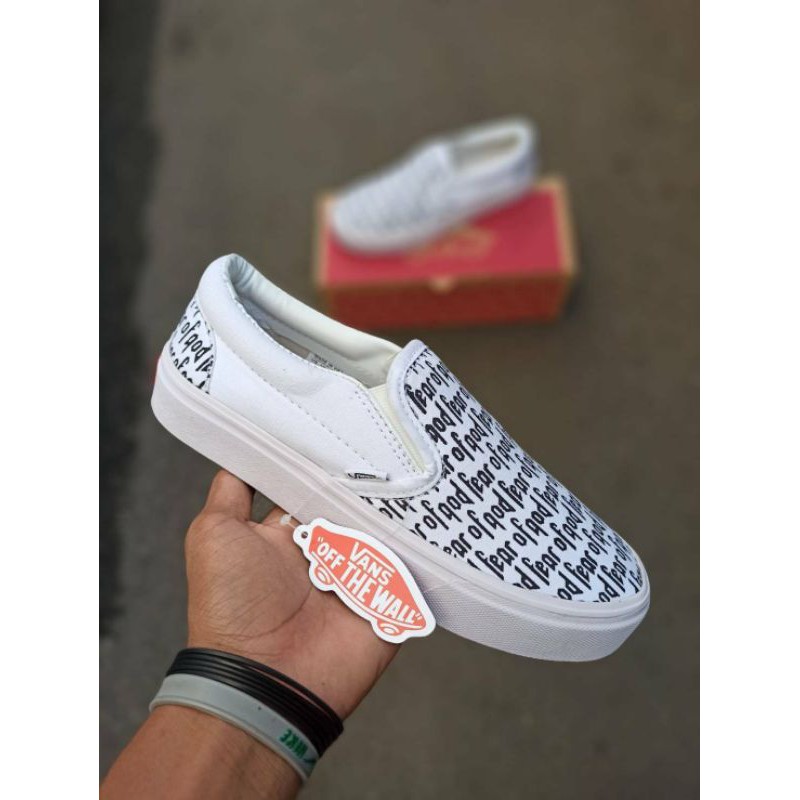 Vans Slip On x Fear of God