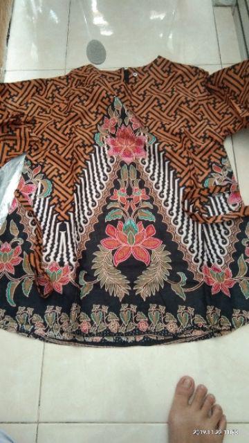 Atasan Batik Dolby Dolbi Dobby Doby Tenun Sutra Tulis Halus Katun Atbm Baron ,sarombit Atasan
