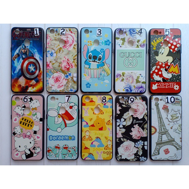 CASE UV OPPO F7 CASING OPPO F7 CASE COVER GAMBAR KARAKTER
