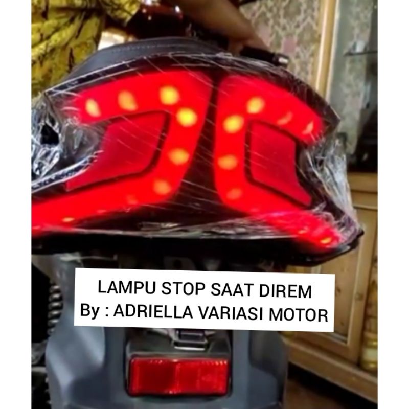 Lampu Stop Pcx 150 Lokal Led / Stoplamp Pcx Lokal / Lampu Stop Lamp Pcx Lokal Chems