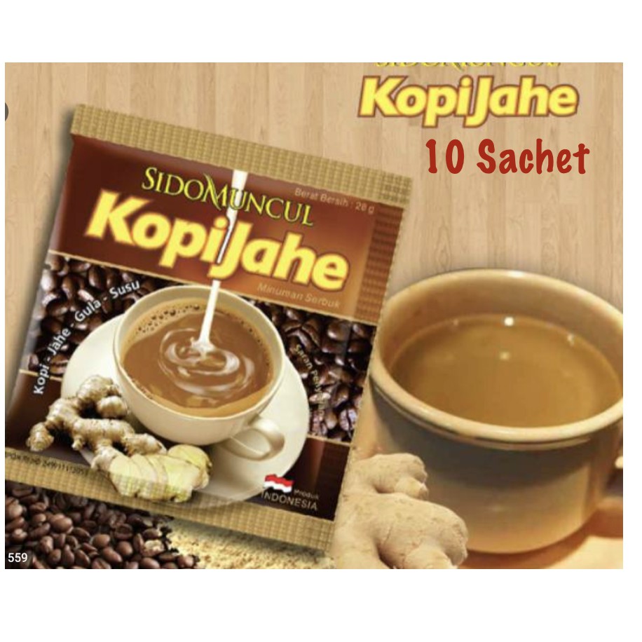 Sidomuncul Kopi Jahe 10's / pack