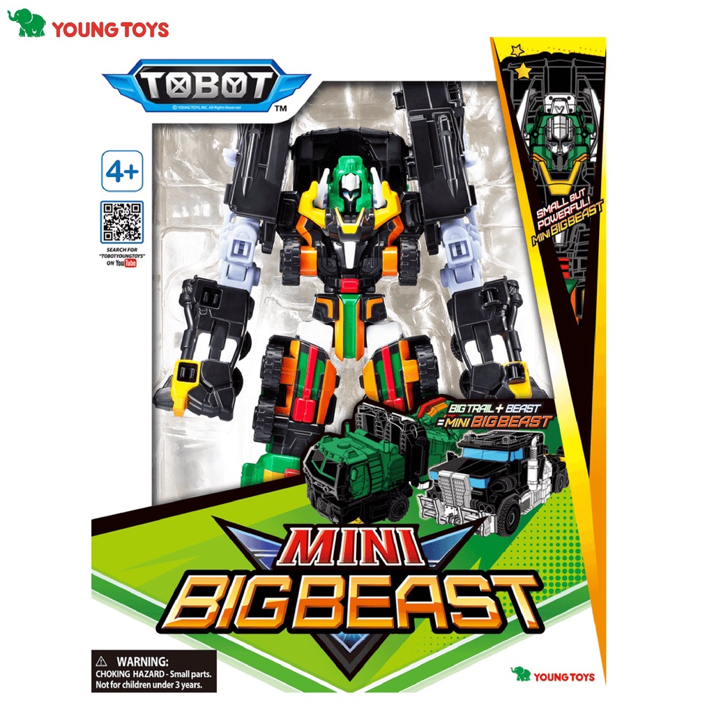 TOBOT Galaxy Detectives Mini BigBeast/Big Beast Figure