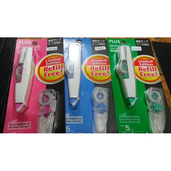 

Tipex Kenko - Refill Tipex Tombow - Correction Tape Corection Tape Plus Japan 12M (6+6) Produk