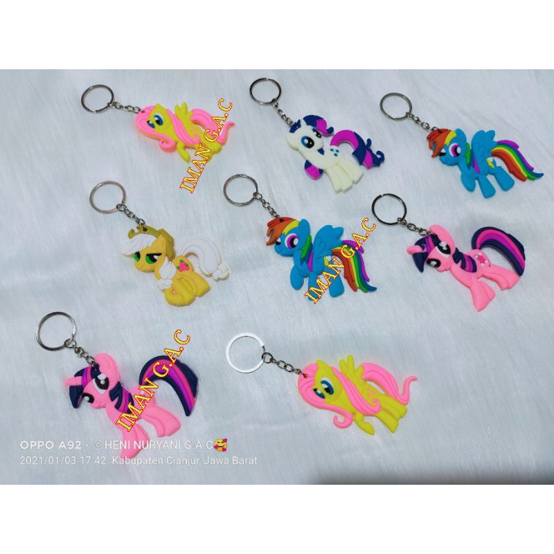 Gantungan kunci kuda poni/gantungan kunci unicorn,souvenir gantungan kunci kudaponi