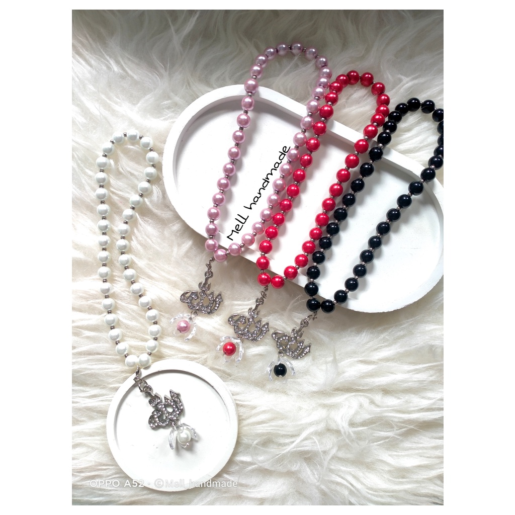 Tasbih Mutiara 33 Butir / Tasbih Mutiara Cantik / Tasbih 33 Butir/Tasbih Mutiara Cantik Dengan Bandu