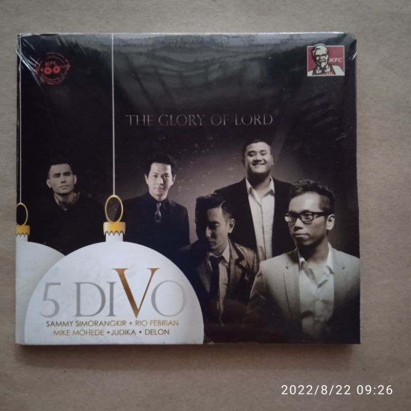 CD 5 DIVO THE GLORY OF LORD     Delon Samy Simorangkir Rio Febrian  Mike Mohede Judika