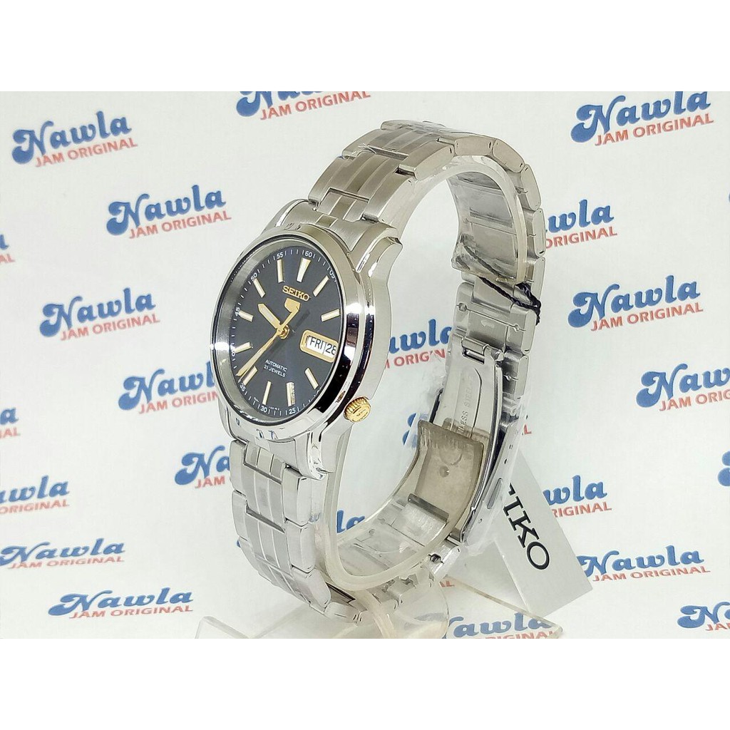 Seiko 5 SNKL79K1 Automatic Solid Blue Dial - Jam Tangan Pria SNKL79