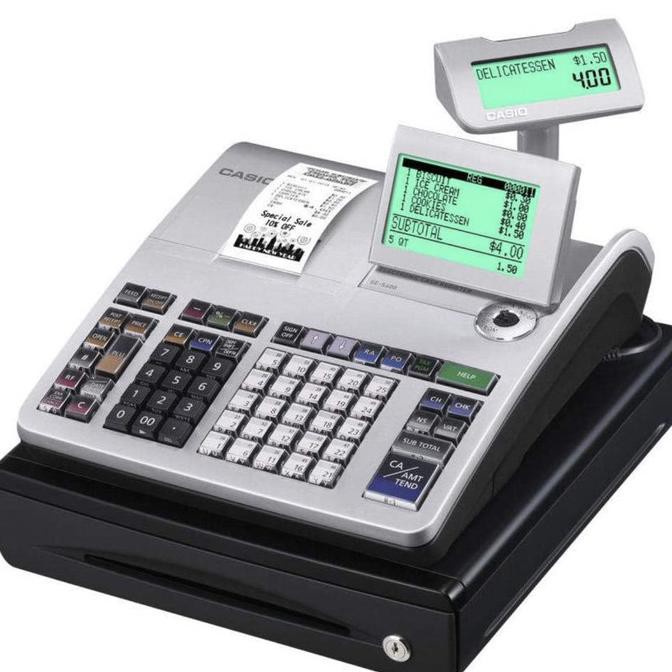 

CASIO Mesin Kasir SE-S400 / Cash Register