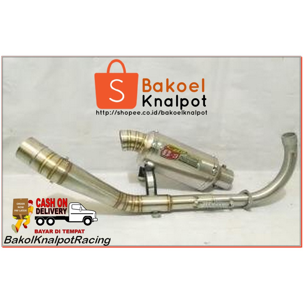 Knalpot CLD C-3 Trioval for Jupiter Z Jupiter Z1 Jupiter MX MX King dll