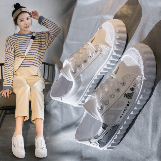 Sepatu Sneakers Wanita Korea Import Fashion SP022