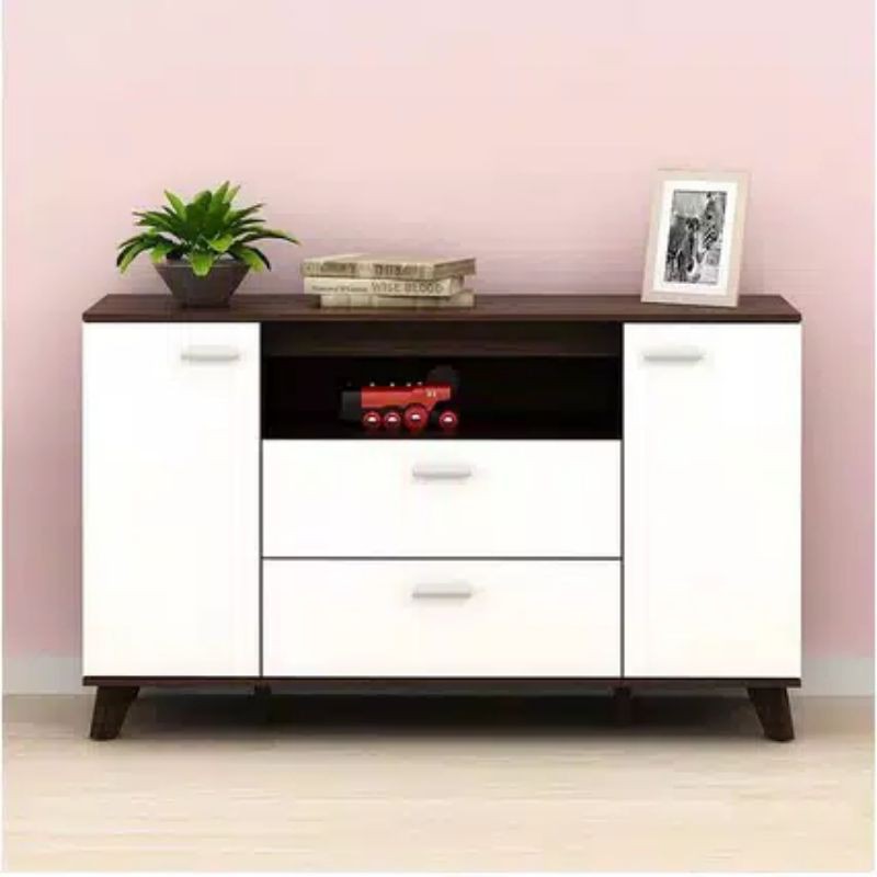 CREDENZA BUFET TV MINIMALIS MEJA TV RAK TV MINIMALIS LIVING ROOM MODERN MEJA TV ELEGAN MEJA TV MURAH