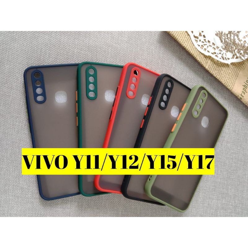Vivo Y11/Y12/Y12i/Y15/Y17 Case My Choice Dove Armour Transparan With Camera