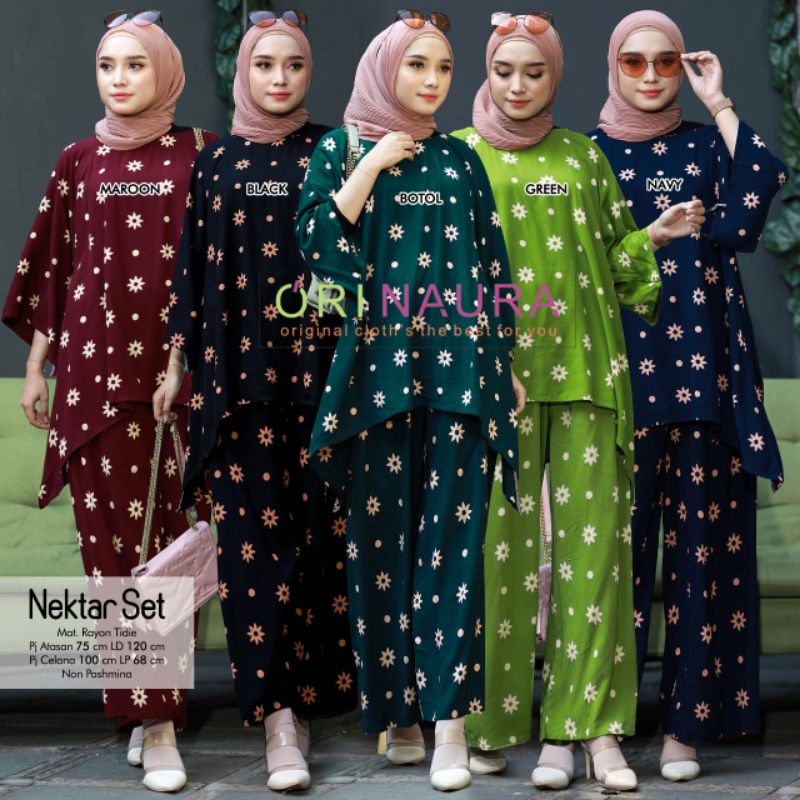 NEKTAR SET BAJU SETELAN PANT BY ORI NAURA