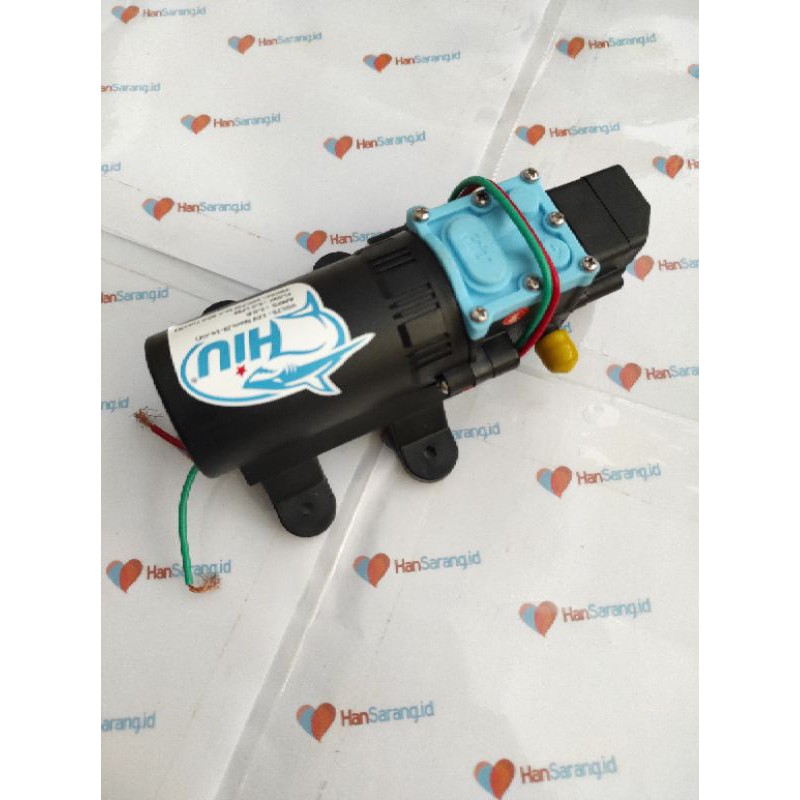 Pompa dinamo air sprayer DC 12volt 100psi HIU Ori SOKET+SOKET