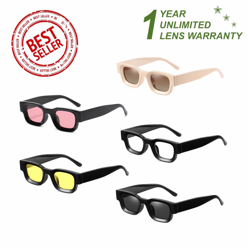 Kacamata UV400 - Anti Radiasi - Sunglasses Pria &amp; Wanita Korea - HM8105 ( Group Solo ) D