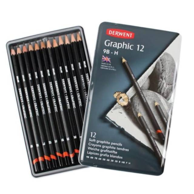 

Derwent graphic pencil 9H - 9B