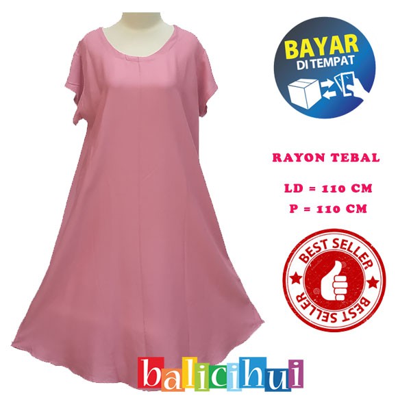 DASTER PAYUNG POLOS Daster Bali Polos Murah Daster Bali Baju Tidur Beli 3 Bonus 2