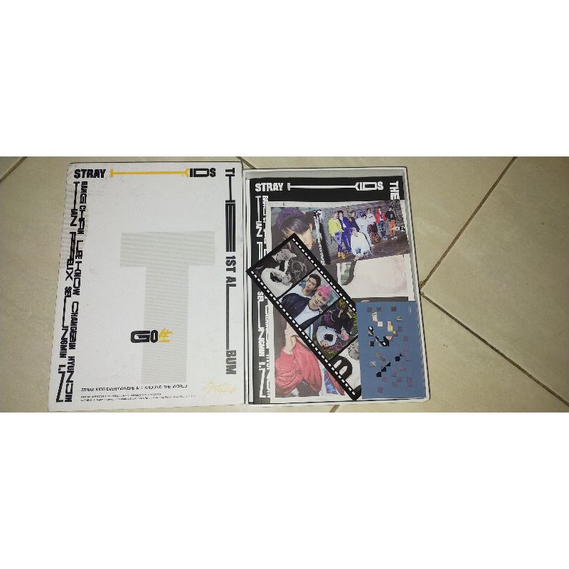 ALBUM STRAYKIDZ GO (KUNING VERS) JABODETABEK GRATIS ONGKIR