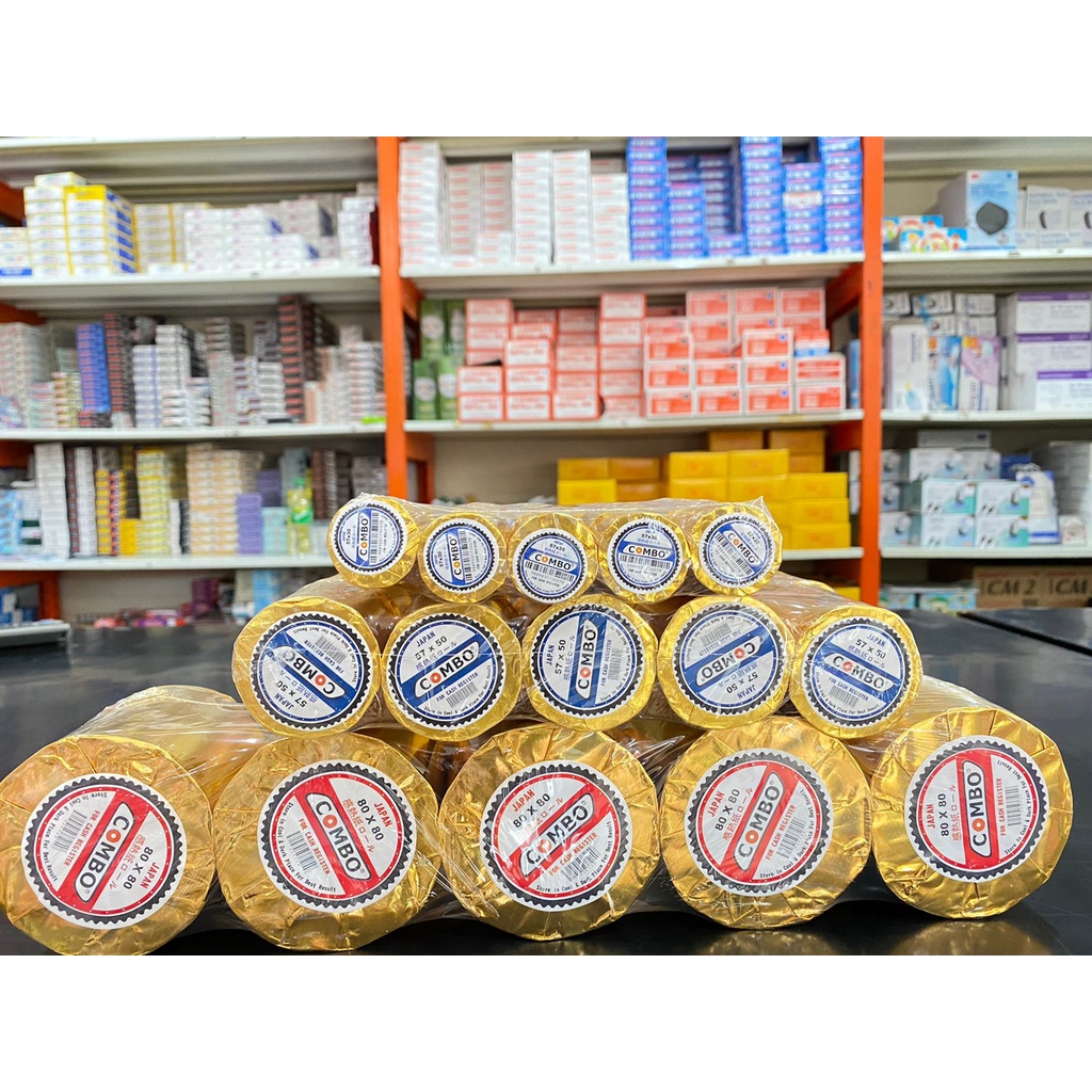 

COMBO THERMAL 57 X 30 / KERTAS STRUK / EDC / PAPER ROLL / MURAH