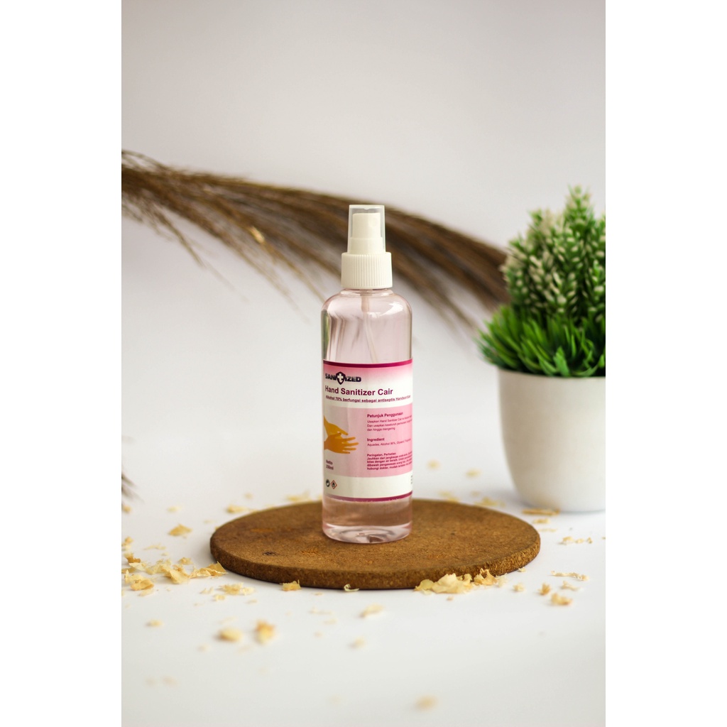 HAND SANITIZER CAIR SPRAY 250ML IZIN KEMENKES HANDSANITIZER CAIR SPRAY KEMASAN PRAKTIS READY STOCK
