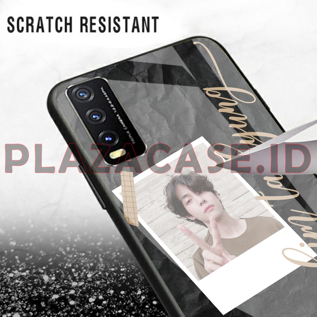 Custom Softcase Glass [K75] for Y20 RENO 4F V20 V20 SE REDMI 9C A53 C17 RENO 4 REALME 7i Y30 A31 A73