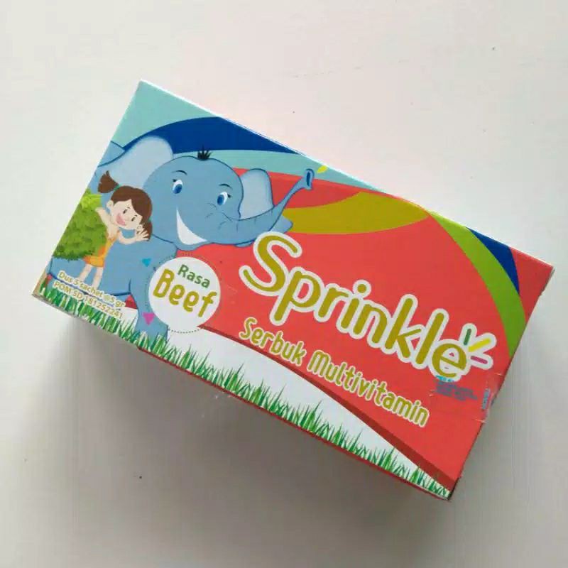 

SPRINKLE Suplemen multivitamin dan mineral untuk batita, anak, dan dewasa dalam bentuk serbuk