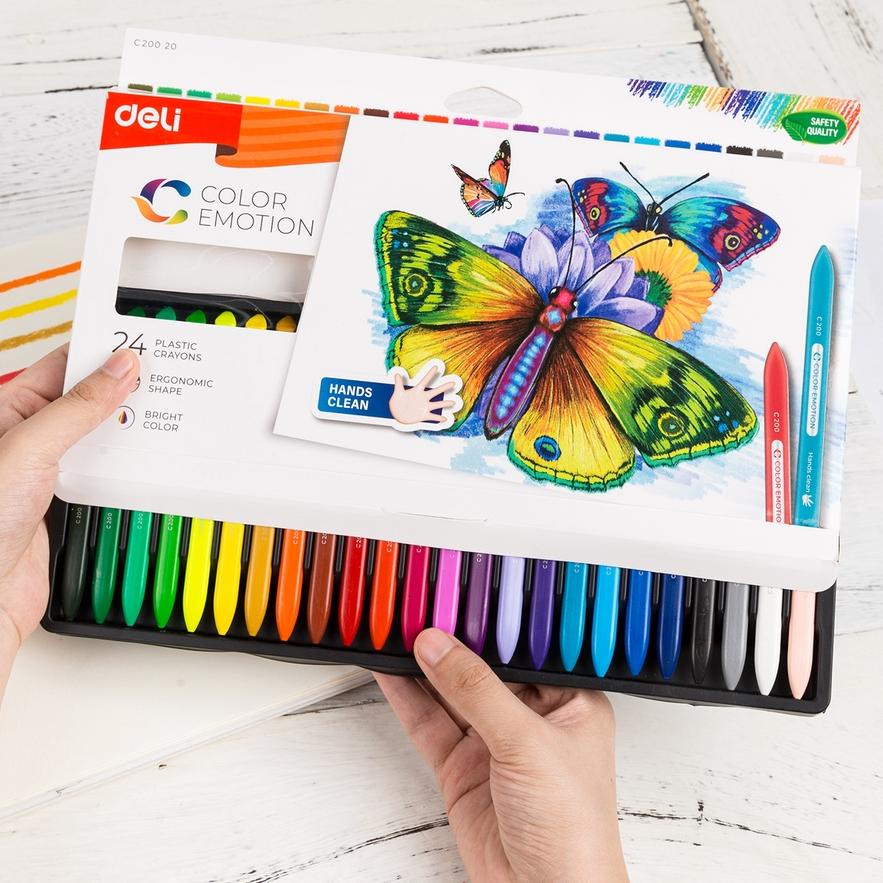 

Deli Krayon Sekolah 12/18/24 Warna Cerah Bentuk segitiga ergonomis tidak beracun EC20010