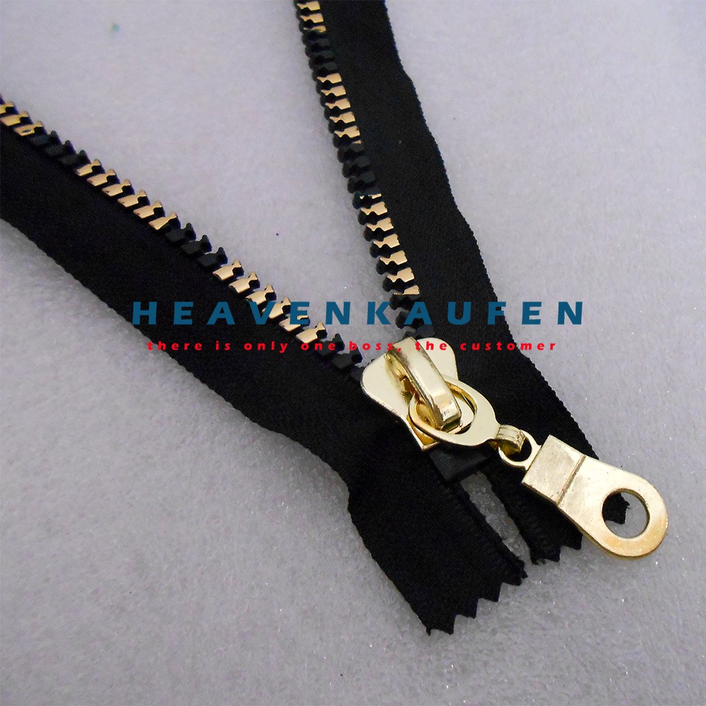 Resleting Zipper 25 cm Vislon Variasi Besar No 8 Untuk Busana Pakaian Wanita Dll