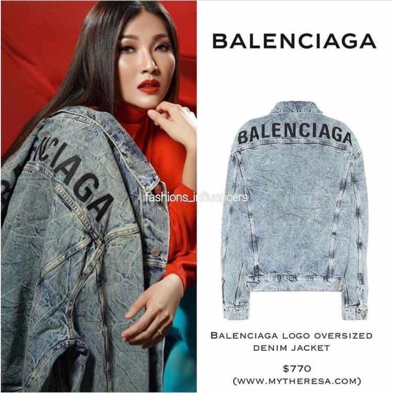 balenciaga denim