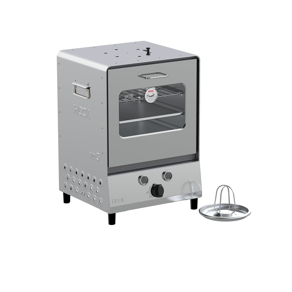 HOCK HO 103 GS - Oven Gas Portable Stainless Steel
