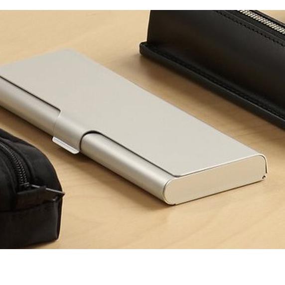 

★★★ W6DJ Muji - Alumunium Pencil Case - kotak / tempat pensil ✹✹