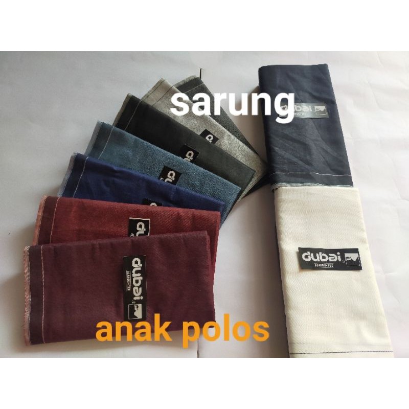 Sarung Tenun Polos Anak Murah