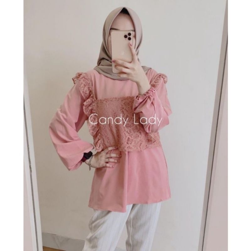 BLOUSE BROKAT